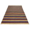 Tapis Kilim Persan en laine tissé à la main dans le Fars, rayé