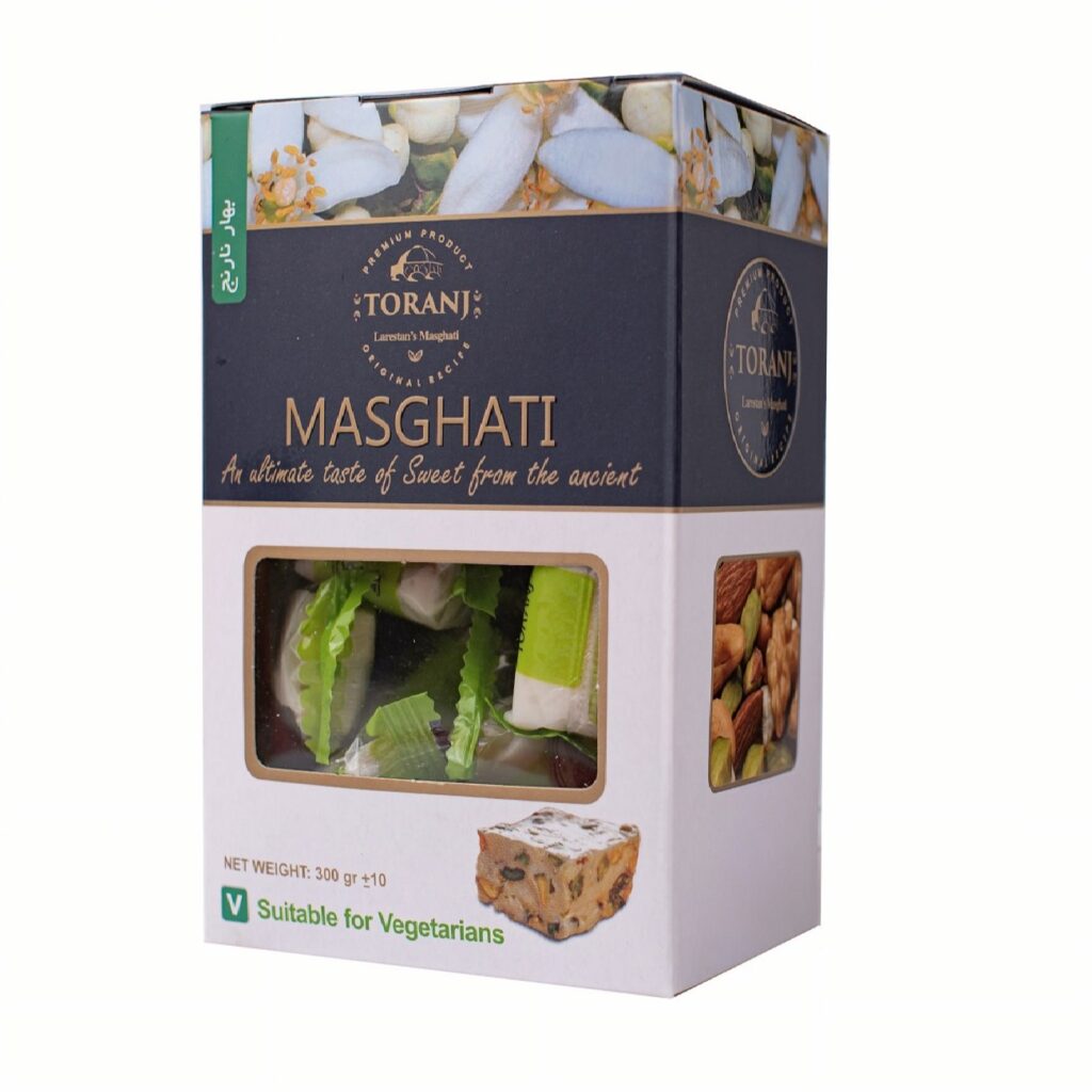 Halva Masghati Lari Persan avec saveur de fleur d'oranger (5x)