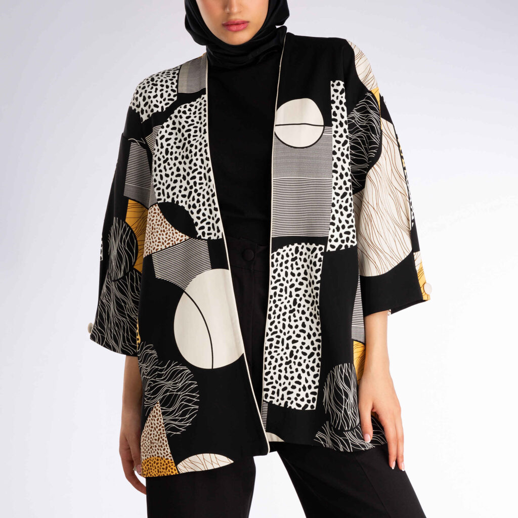 Manto persan coupe ample pour femmes modèle Mia