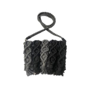 Sac bandoulière en macramé persan pour femmes tissé à la main, modèle Baft