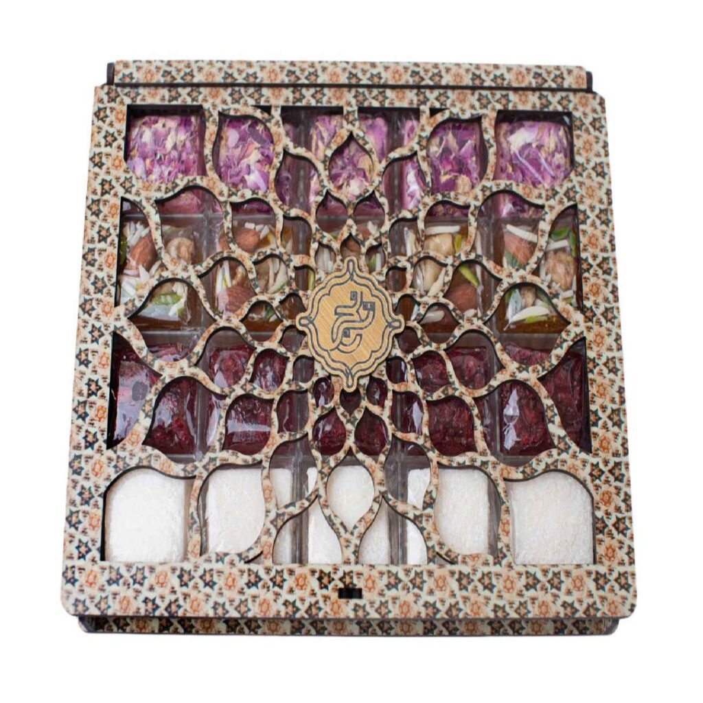 Halva Masghati Persan avec saveurs de quatre arômes mélangés (3x)