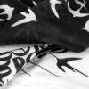 Foulard persan pour femme avec motif calligraphique