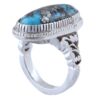 Bague Faite Main pour Homme avec Turquoise de Neyshabur
