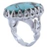 Bague Faite Main AM_4806 pour Homme avec Turquoise de Neyshabur