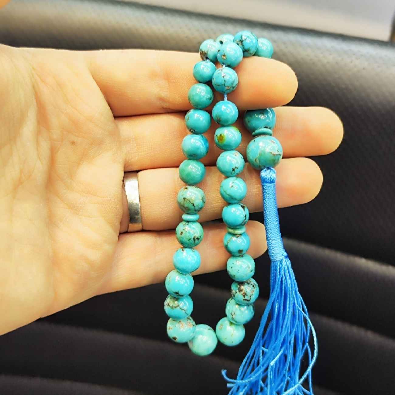 Chapelet turquoise de Neyshabur – 33 perles de prière