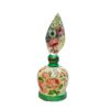 Persan Surma Dani en Bois pour Garder le Kohl Floral Vert (x2)