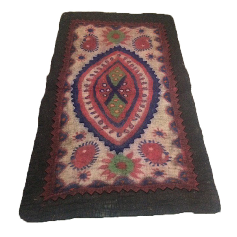 Tapis en feutre de laine persan 100% naturel et fait main Esther