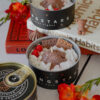 Bougie parfumée en pot pour cadeau et décoration, design cupcake