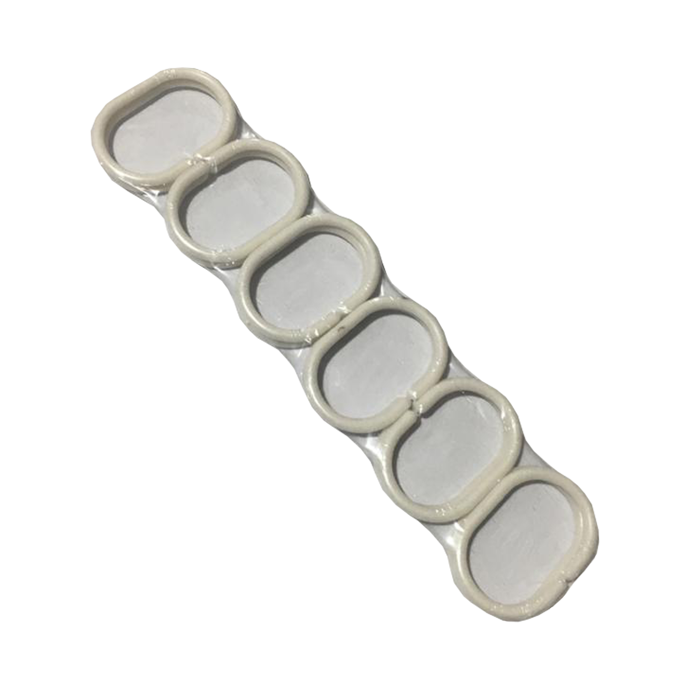 Rideau de douche pour décoration de salle de bain – Motif gouttes de pluie