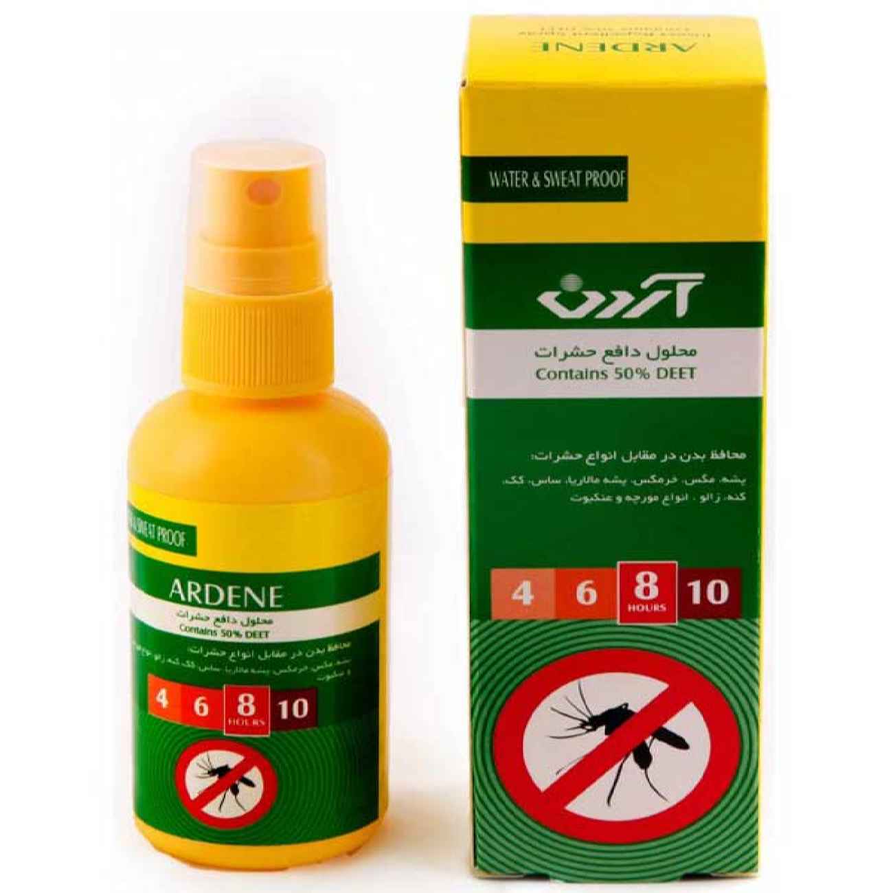 Spray Corporel Répulsif Insectes pour la Peau, Adapté aux Activités Extérieures / 65 ml (x2)