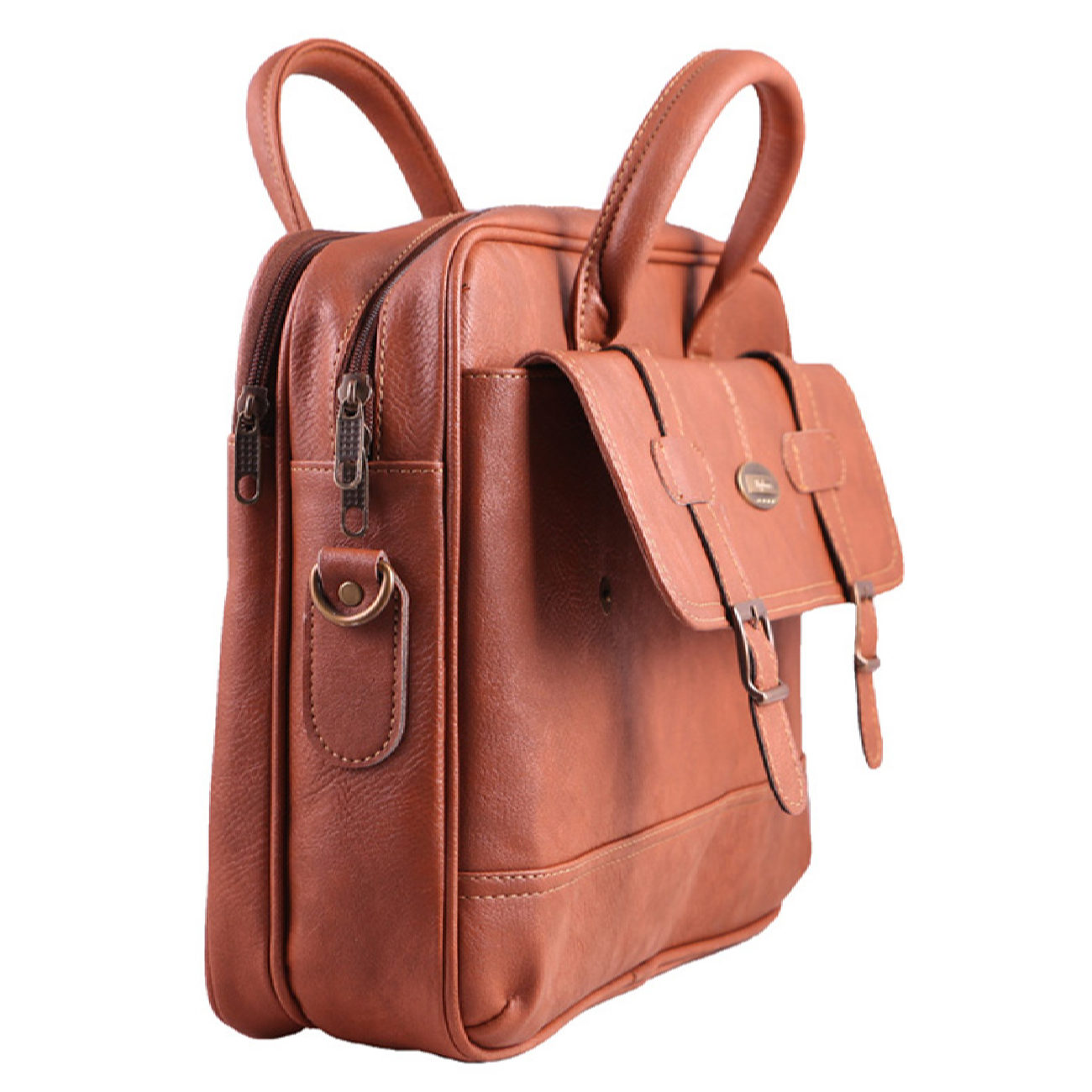 Mallette en cuir spacieuse pour ordinateurs portables de 13 à 15 pouces – MA1-96