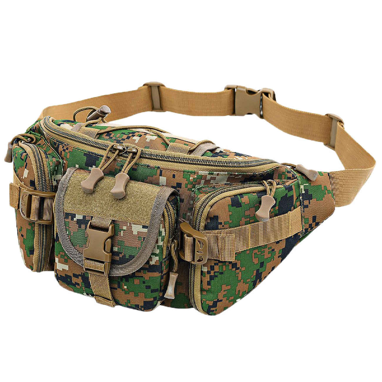 Sac banane en toile tactique - Parfait pour les aventures extérieures quotidiennes