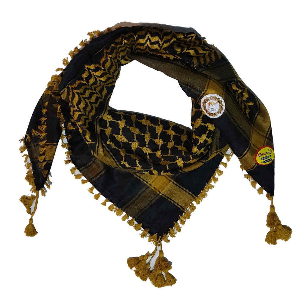 Couvre-chef Unisexe du Désert – Keffieh Léger en Polyester au Style Arabe