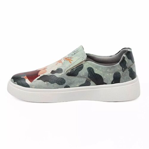 Chaussures à imprimé graffiti – Chaussures décontractées élégantes pour femmes, modèle Forêt Fée