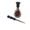 Surma Dani Persan en Bois Fait Main pour Garder le Kohl (x2)
