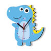 Horloge Murale en Bois pour Chambre d'Enfant Modèle Dinosaure