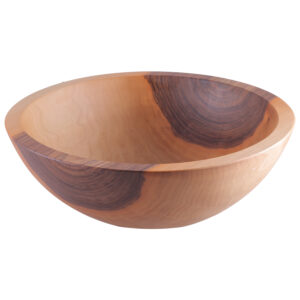 Bol décoratif en bois rustique et minimaliste modèle Touca