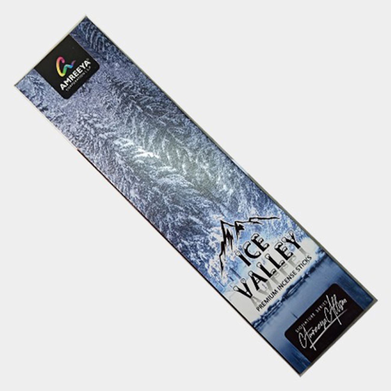 Bâtons d’Encens Artisanaux Amreeya Ice Valley – 20 Bâtonnets (Lot de 4)