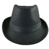 Chapeau Noir Classique pour Homme