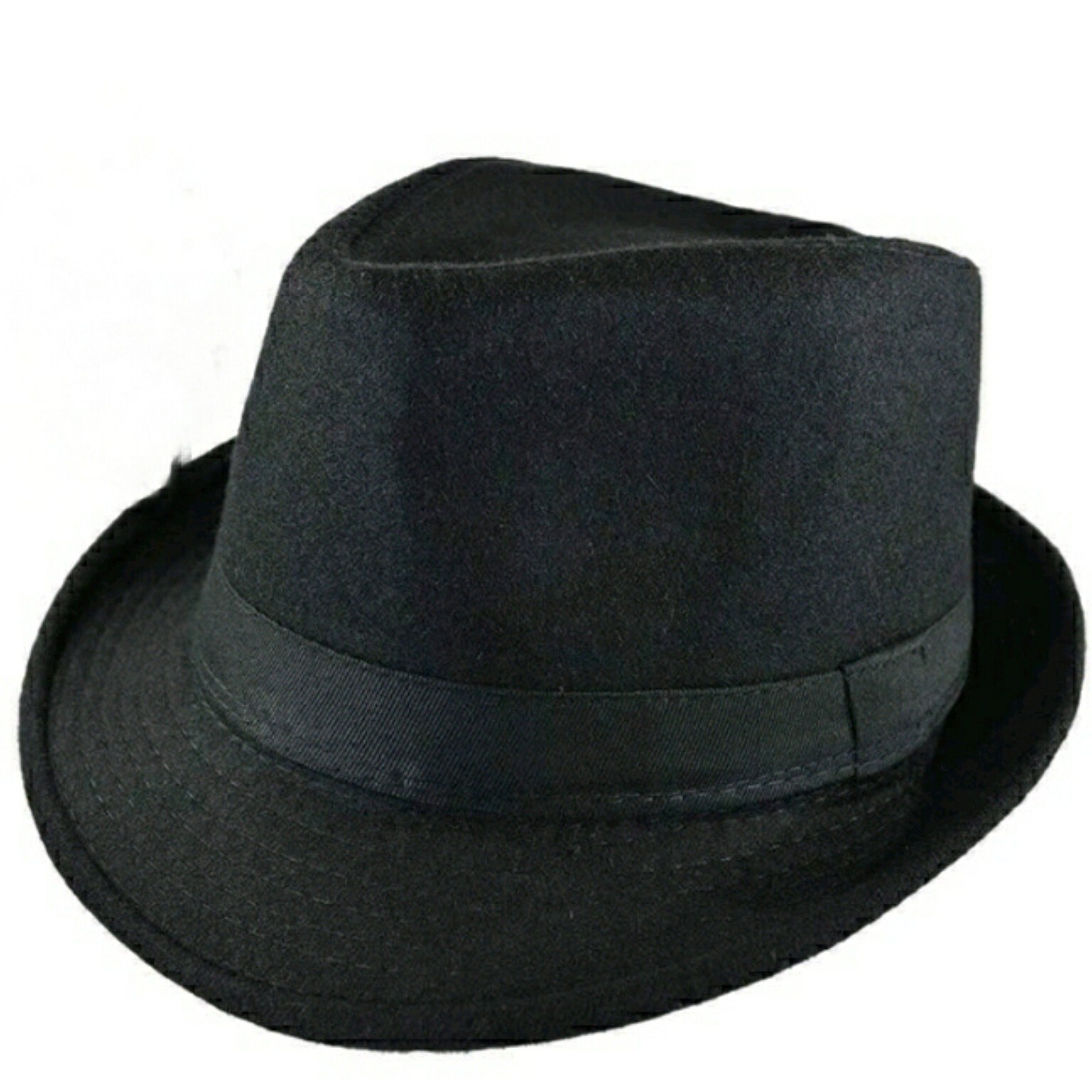 Chapeau Noir Classique pour Homme