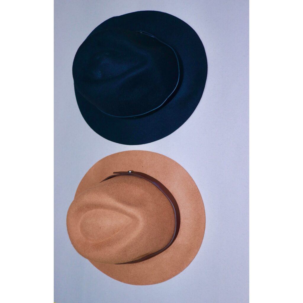Chapeau Noir Classique pour Homme Modèle Adly