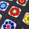 Nappe au Crochet Tricotée à la Main en Design Floral Modèle Aref