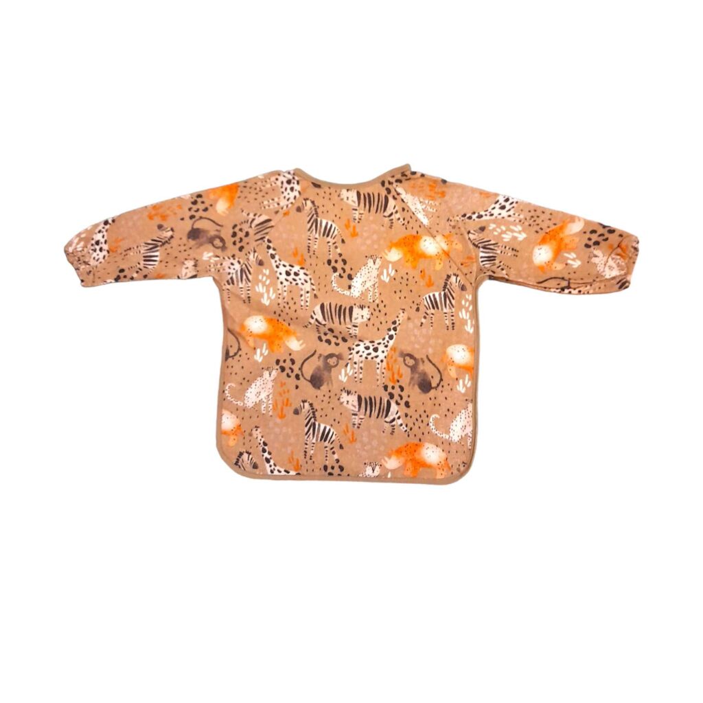Bavoir Bébé à Manches - Modèle Animal