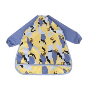 Bavoir Bébé à Manches – Modèle Poulet