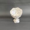 Bol décoratif en argent persan – Fait main et gravé avec une base sur pied