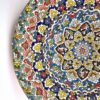 Assiette Décorative en Céramique avec Émail Persan Minakari pour Décoration Murale et de Table
