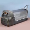 Sac à couches avec poches latérales pour accessoires bébé Modèle Lit Convertible