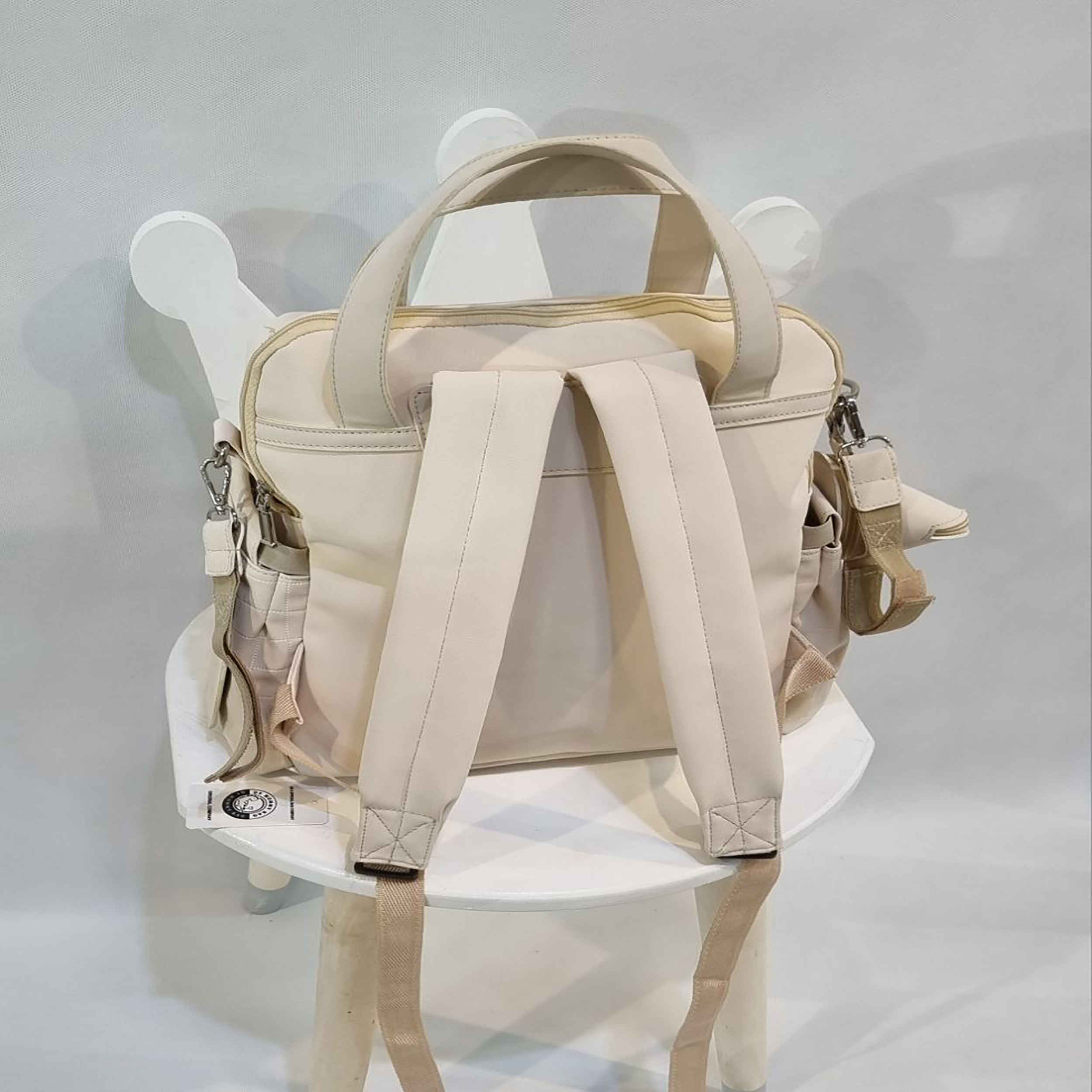 Sac pour accessoires de bébé avec poches latérales – modèle QZ Cat