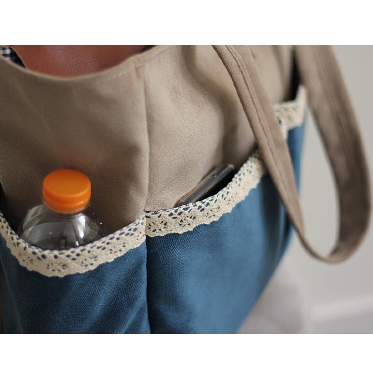 Sac pour accessoires de bébé avec poches latérales – modèle Royal
