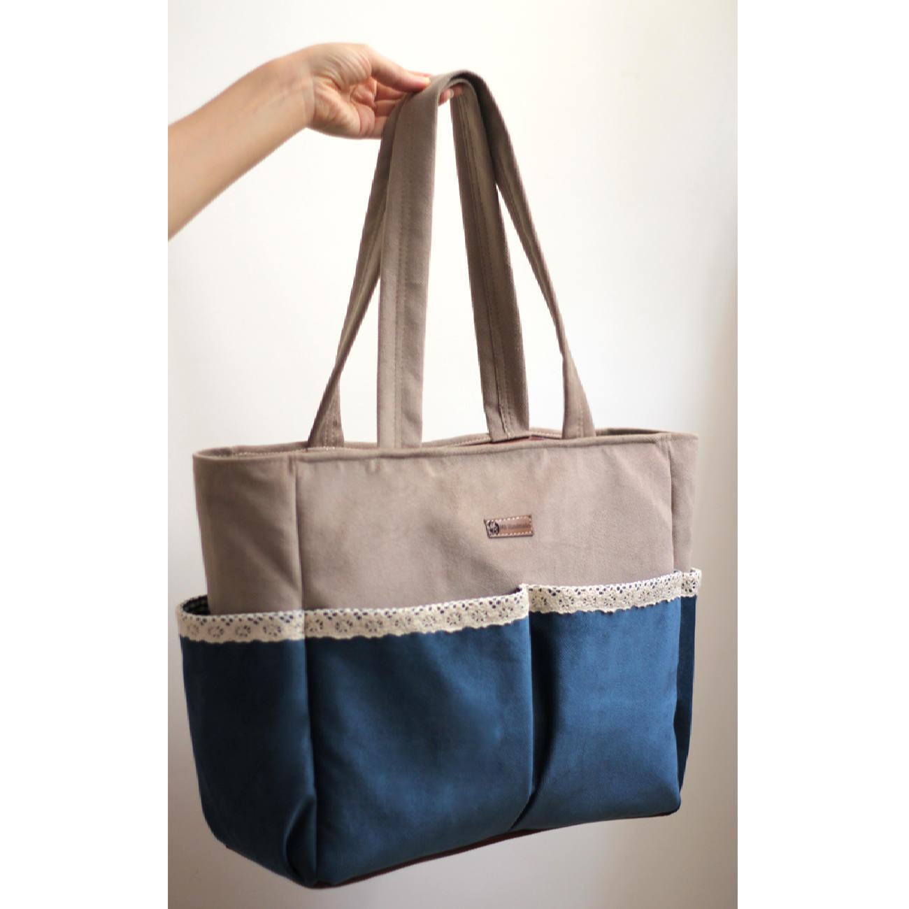 Sac pour accessoires de bébé avec poches latérales – modèle Royal