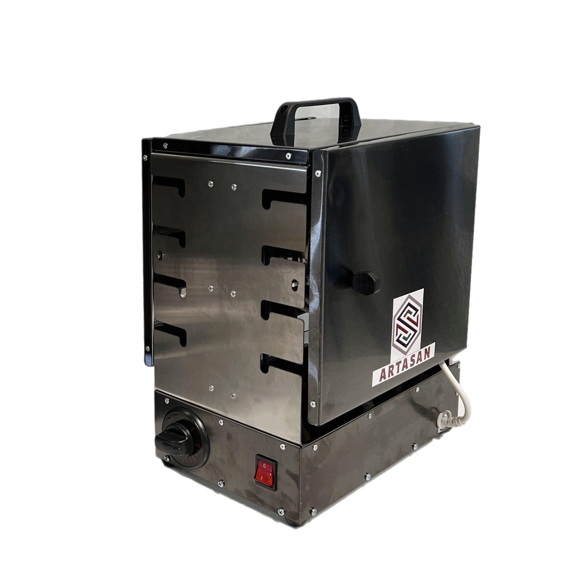 Grille-Kebab Électrique – 12 Brochettes, 2 Faces avec Minuteur de Cuisson