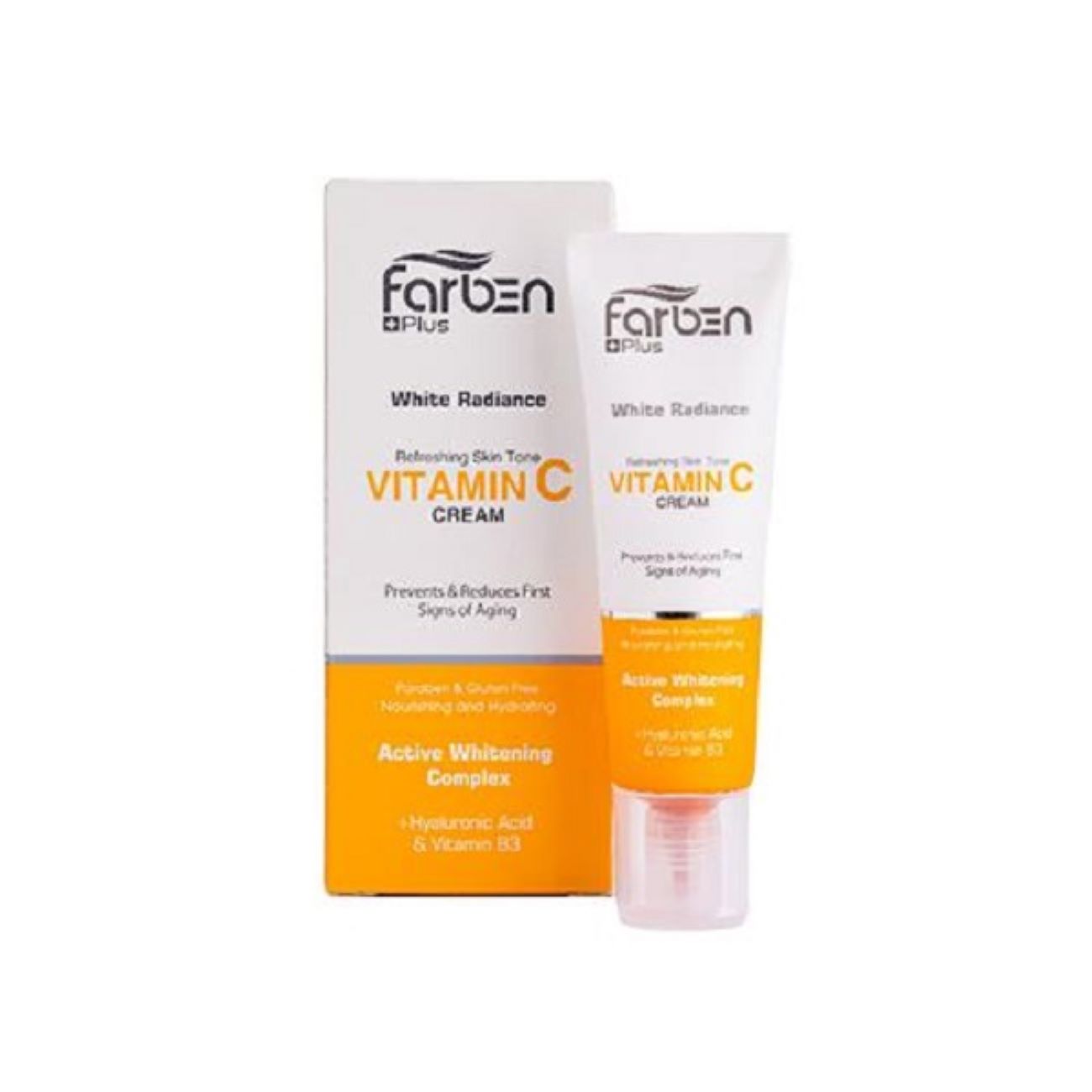 Crème à la vitamine C Farben – Rajeunissante et anti-imperfections 30 ml