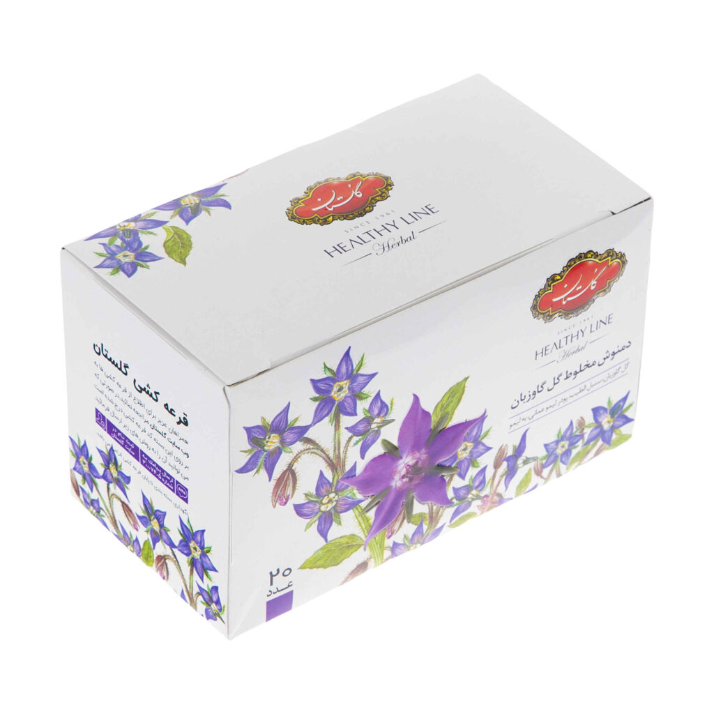 Golestan Mélange de Thé Herbal à la Bourrache Pack de 20 (5 paquets)