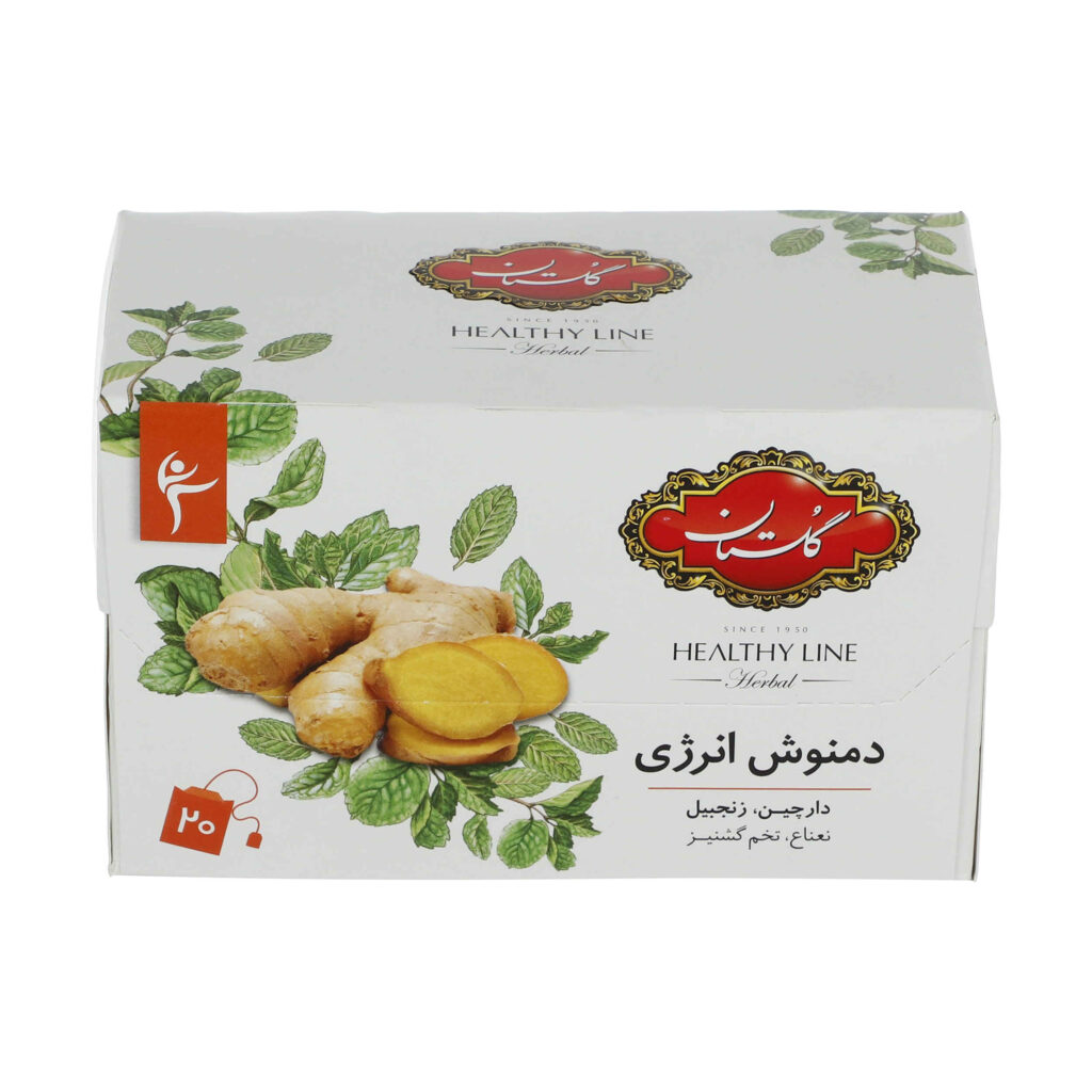 Golestan Mélange d’Infusion Énergétique de Thé Herbal Pack de 20 (5 paquets)