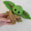 Amigurumi Grogu en Peluche – Bébé Yoda en Crochet
