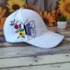 Casquette décontractée brodée – Tissu doux, finition soignée avec motif papillon