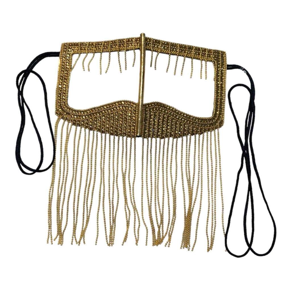 Burqa Omanienne Fait à la Main - Modèle Burqa du Golfe Pendentif