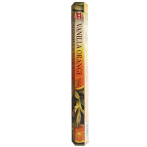 Hem Vanilla Orange Incense Sticks – 20 Sticks (Pack of 4)