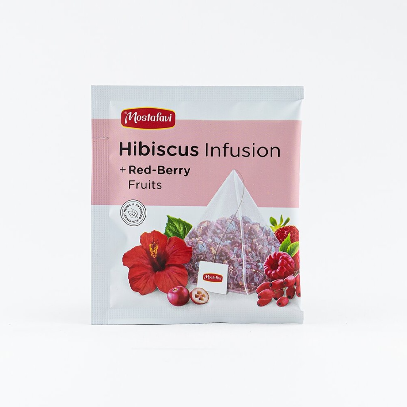 Infusion d’Hibiscus Thé Sour avec Fruits de Baies Rouges Mélangés Pack de 12 (x6)
