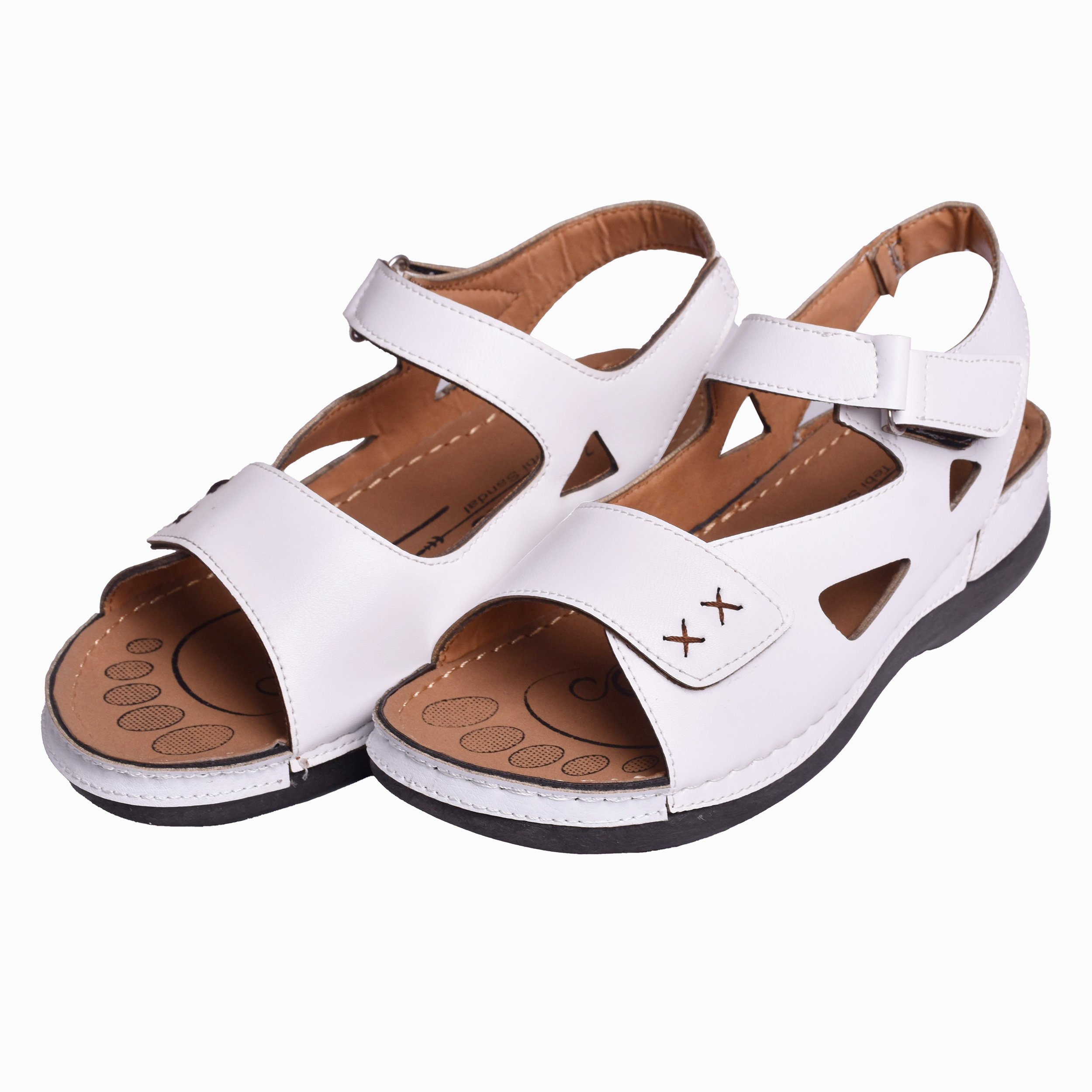 Sandales blanches Ihram Chaussures respirantes islamiques pour Hajj