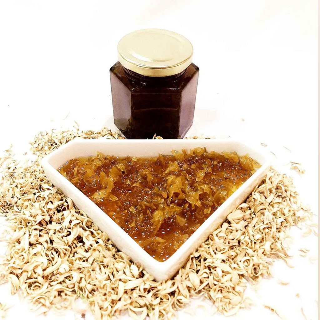 Confiture d'Orange Amère aux Pétales, 500 grammes | 100% Naturel, Fait Maison