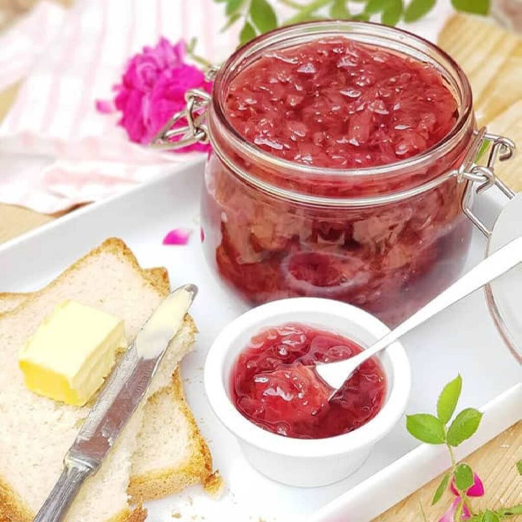 Confiture de Rose de Damas, 540 grammes | 100% Naturel, Fait Maison