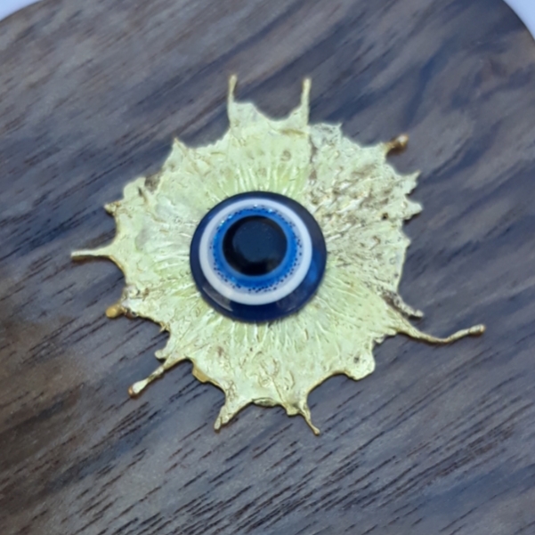 Pendentif de Miroir Arrière-Vue de Voiture Islamique Orné avec Ya Amir Al Mu’minin