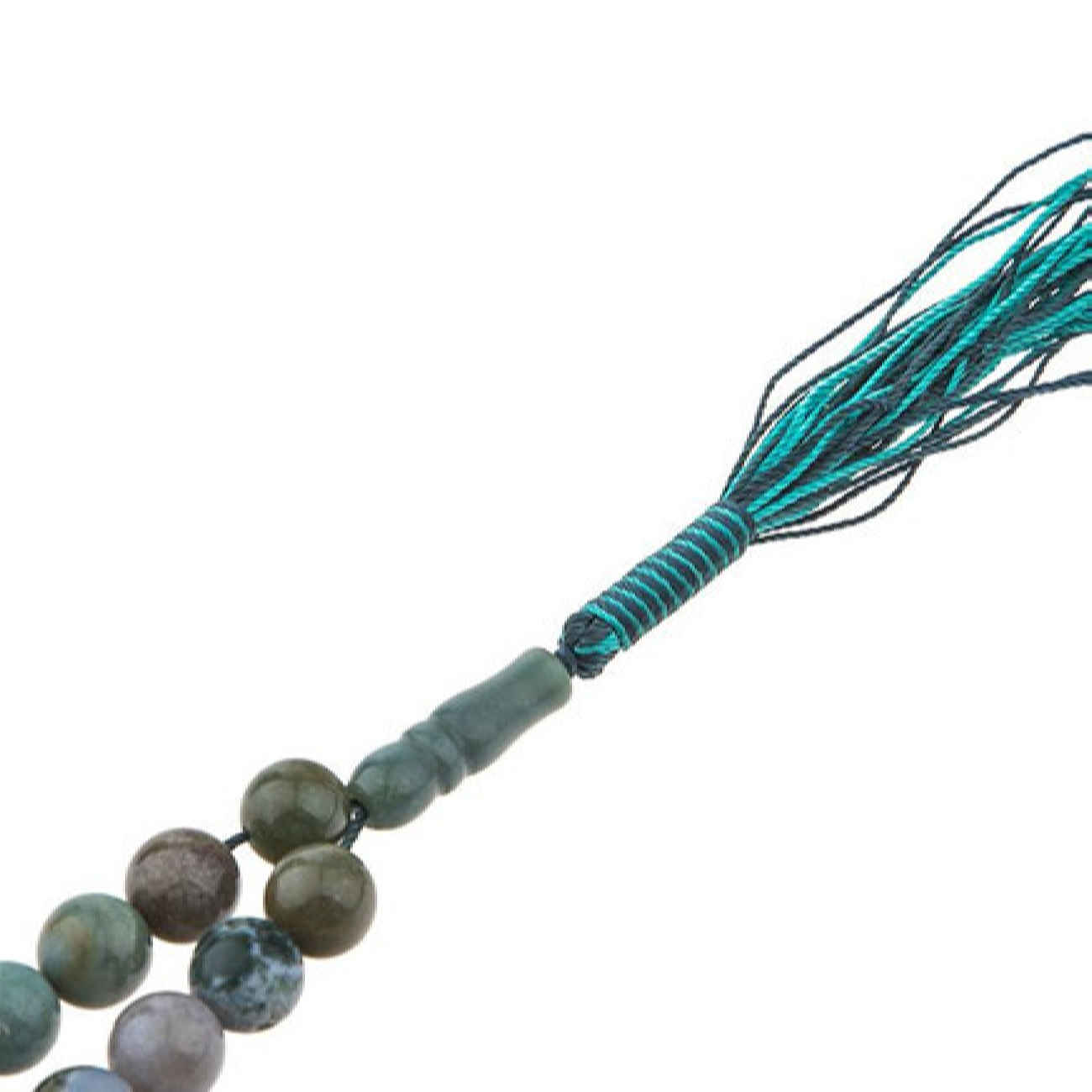 Chapelet islamique en jaspe – 33 perles