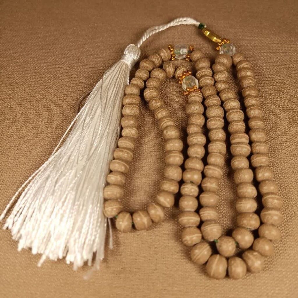 Chapelet islamique de Karbala – 101 perles avec Khak-e-Shifa de Karbala