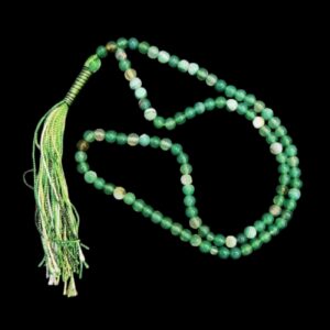 Chapelet islamique en agate de Madagascar avec 101 perles